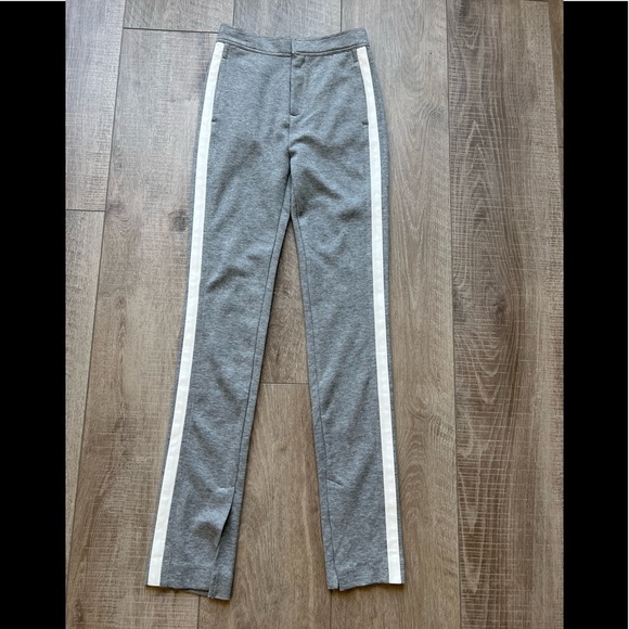 rag & bone Joan Slit Hem Slim Fit Pants in Gray Size XXS - Picture 5 of 9